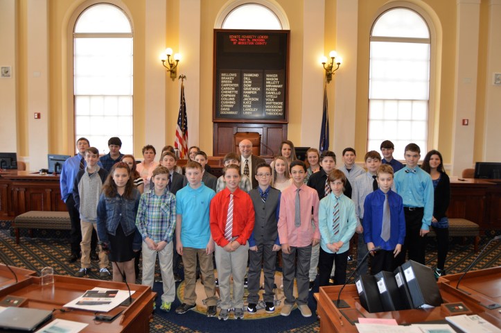 Dow with Windsor Elementary School.JPG