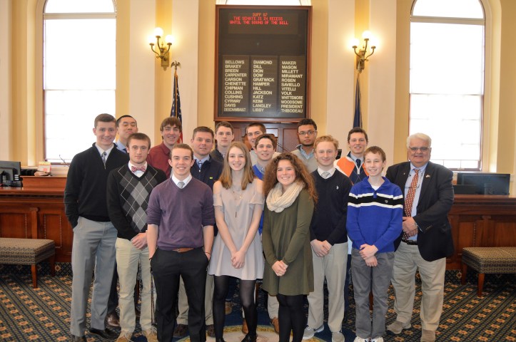 Collins with Wells BB Team