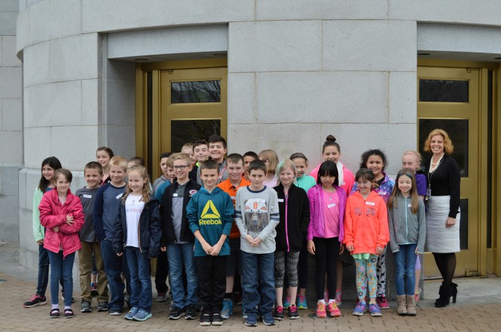 Volk with Ms Stanley's Class