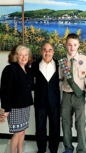 Sen Rosen with Nicholas Prins and Congressman Poliquin