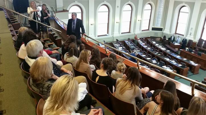 Cyrway with Winslow High School Girls BB Team.jpg
