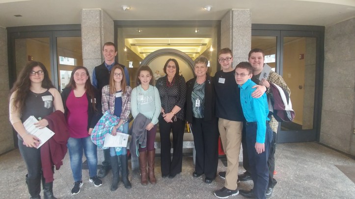 Maker with East Grand School