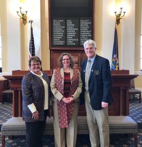 foley with reverend lara campbell