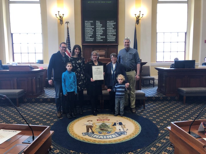 Guerin with Treworgy family.jpg