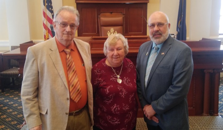 Reverend David Smith and Sally Smith, First Congregational Church in Wil...